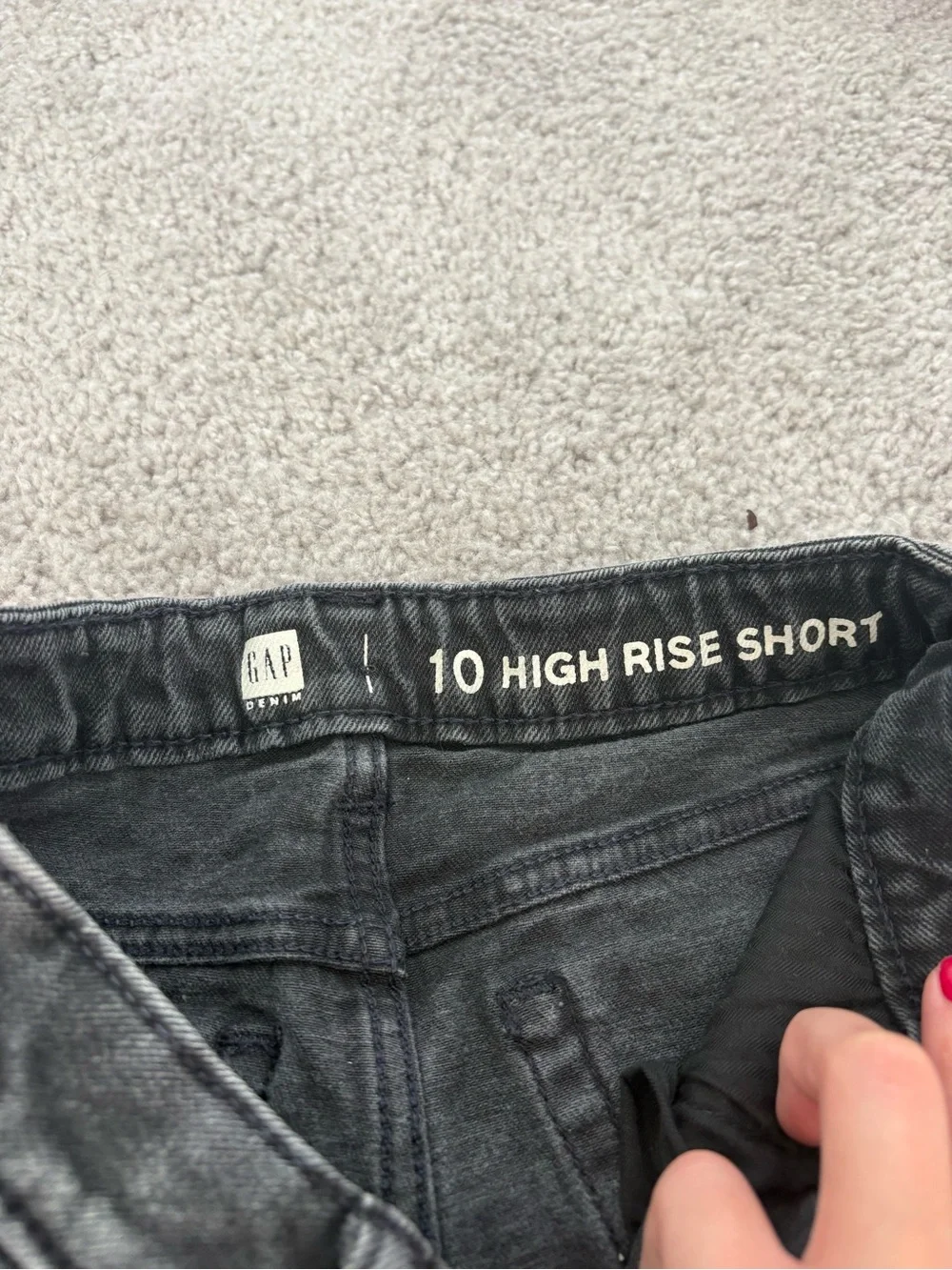 girls gap jean shorts